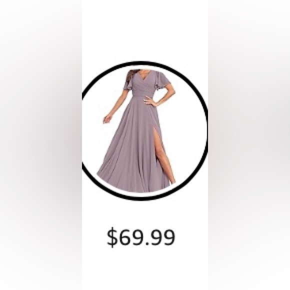 NWT Chiffon bridesmaid dress - Picture 2 of 6